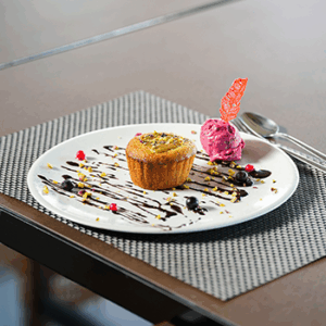 Dessert maison – ambiance romantique Le Pilau